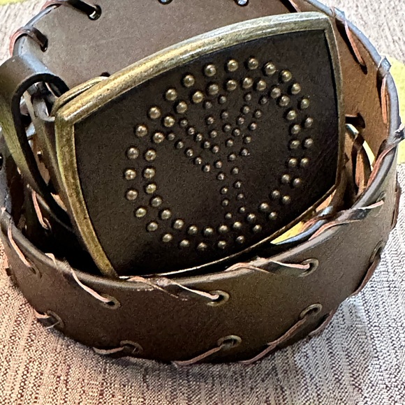Brown Peace Belt - Picture 3 of 6